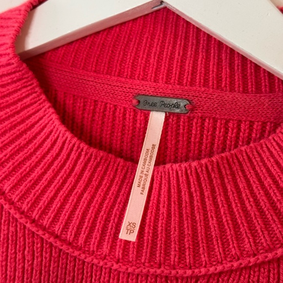 free people strawberry spritz easy street tunic size xs - Picture 7 of 9